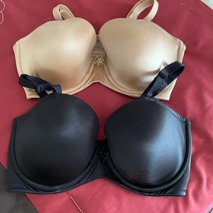 Soma full coverage bras. Underwire. 34DD